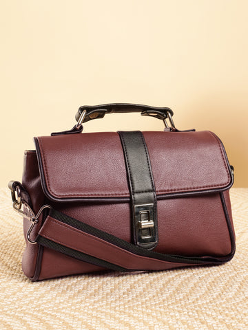 Formal Leather Sling Bag