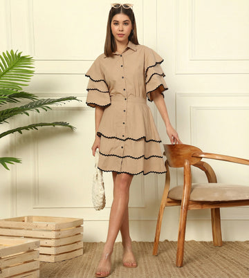 Pure Cotton Co-Ord Set For Women's