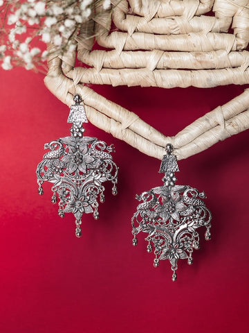 Silver Plated Classic Drop Earrings