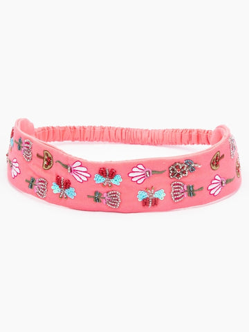 Women's Pink Red Hairband