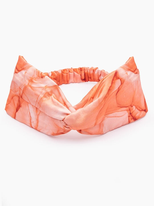 Women's Orange Pink Hairband