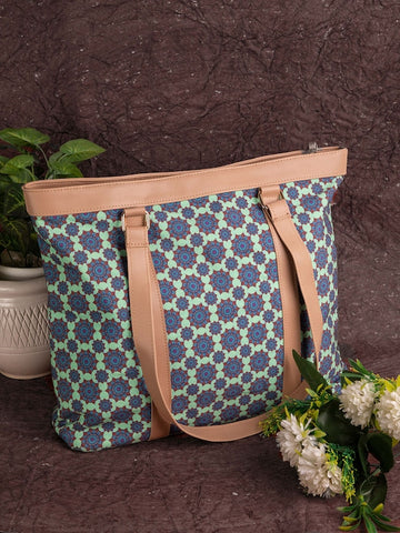 Floral Printed Tote Bag Handbag