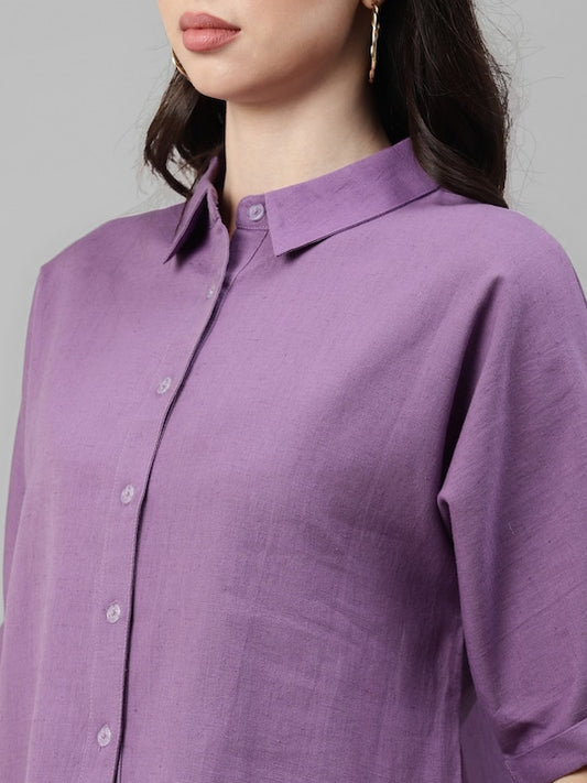 Lavender Women's Casual Shirt
