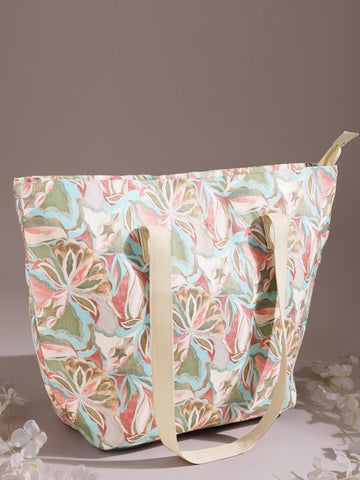 Abstract Printed Tote Bag