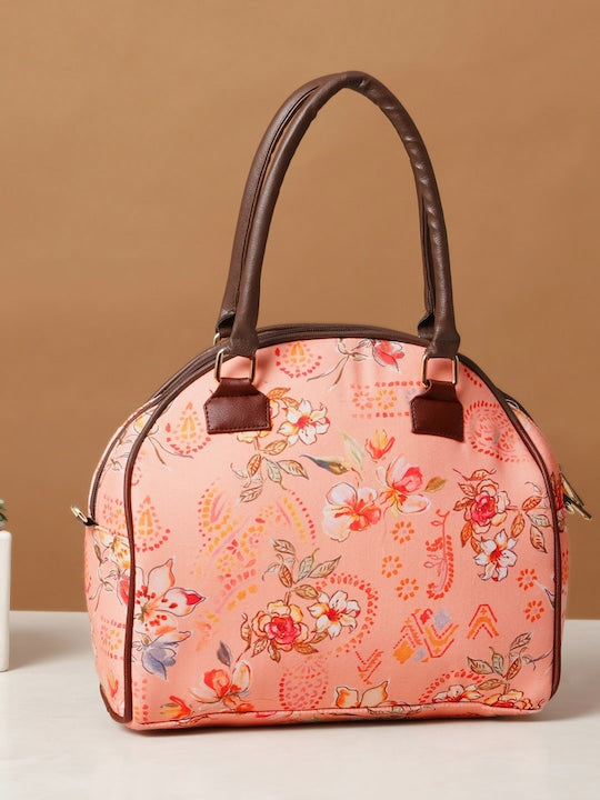 Multicolor Floral Statement Handbag